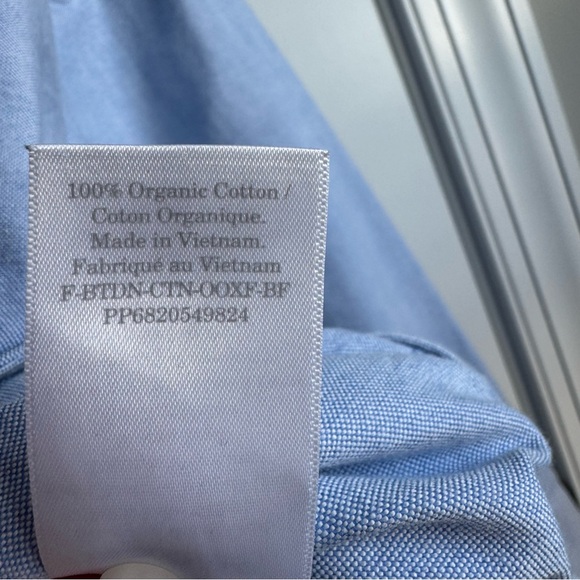 Everlane The Boxy Oxford Shirt in Light Blue Organic Cotton - Size M - Picture 5 of 6